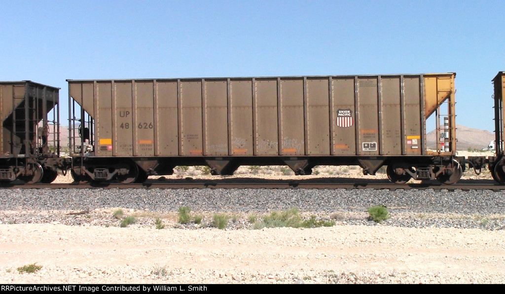 EB Unit Empty Hooper Car Frt at Erie NV -47